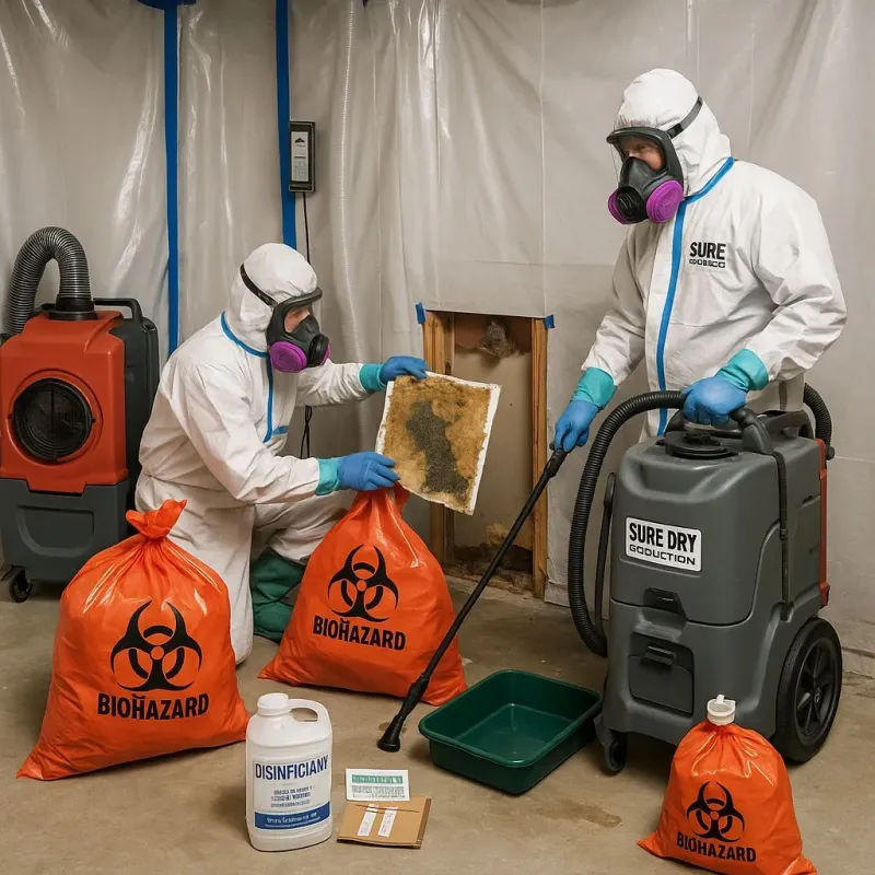 Contaminated Water Handling Protocols process in Grosse Pointe Shores, MI