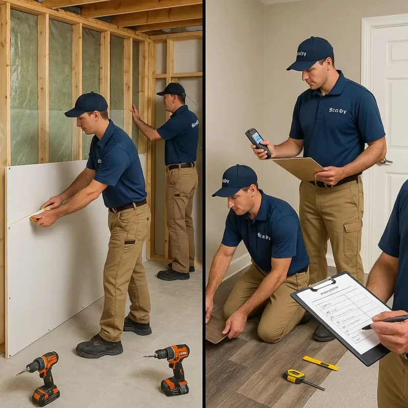 Repairs and Reconstruction process in Grosse Pointe Shores, MI