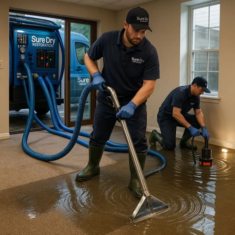 Water Extraction and Removal process in Grosse Pointe Shores, MI